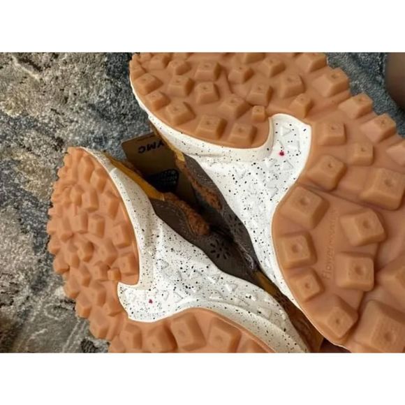 New YMC X FLOWER MOUNTAIN - Kotetsu Suede/Eco Shearling - Zucca Brown Size 7 - Picture 7 of 9